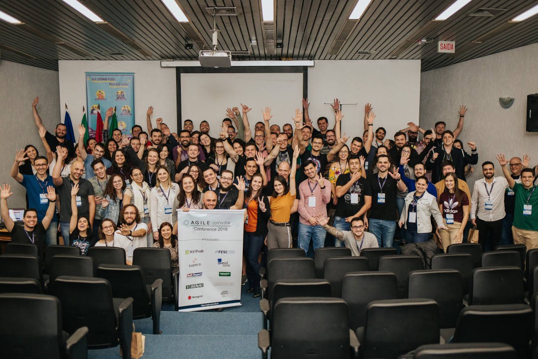 Agilistas na Agile Joinville Conference 2019